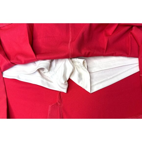 NWT GGBlue Luxe Sport Red Skort With Pockets & Pleats Women’s Size 10 - Picture 3 of 8